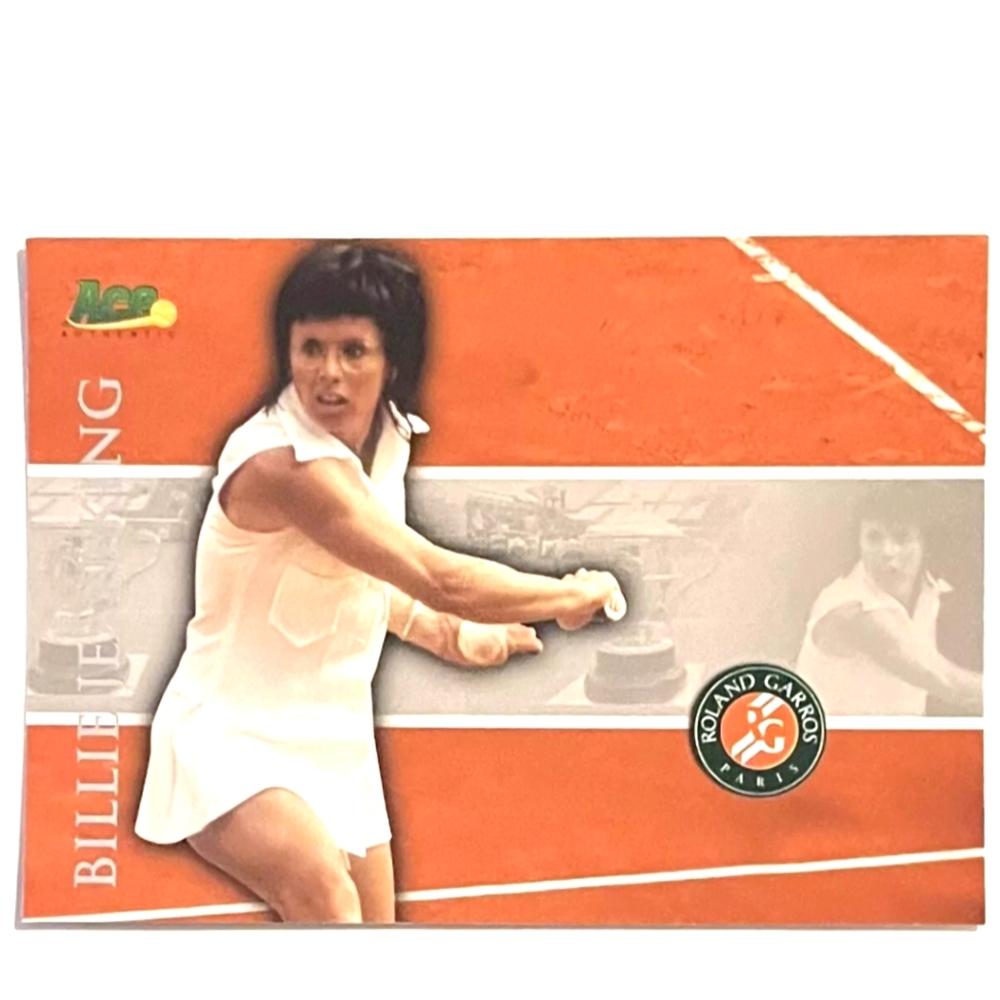 Billie Jean King  🎾 WTA Tennis Trading Card 🔥 US Open Wimbledon